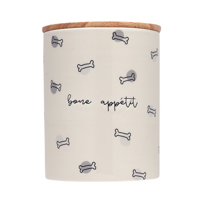 bone appétit treat jar