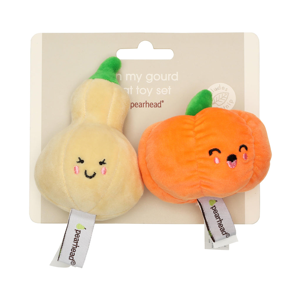 oh my gourd cat toy set