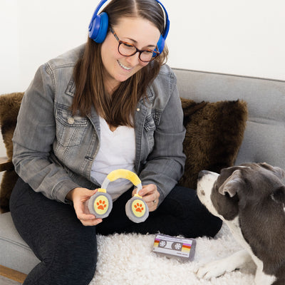 sub-woofer dog toy set