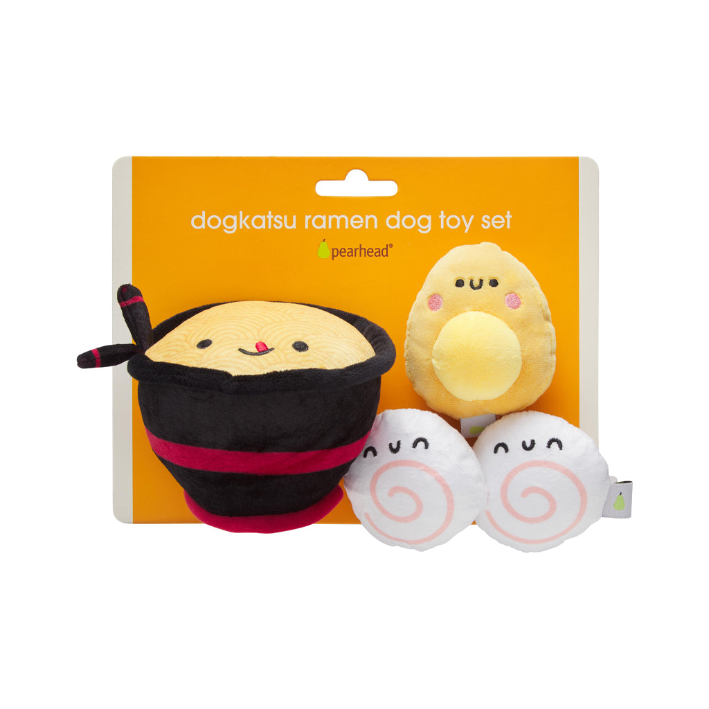 dogkatsu ramen dog toy set