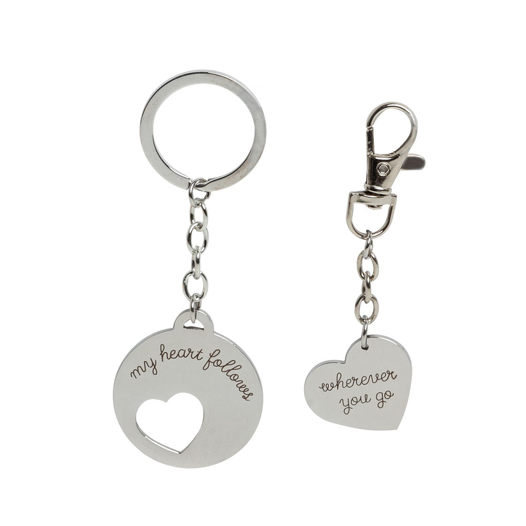 Pearhead's keychain and dog tag set