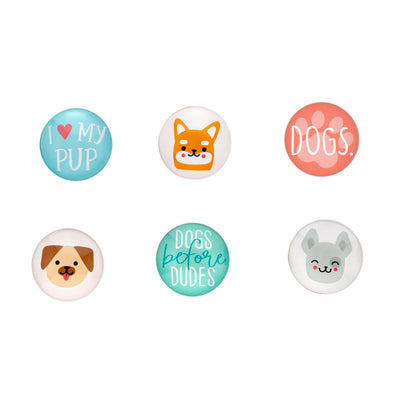 Pearhead's dog glass magnets