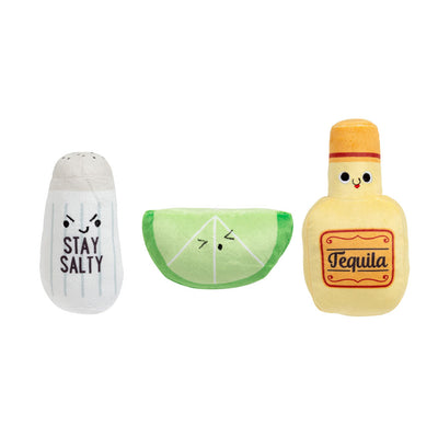 Pearhead's tequila shots dog toys