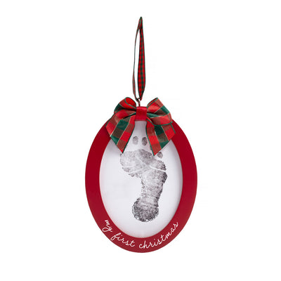 Pearhead's babyprints photo ornament