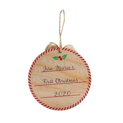 Pearhead's fill in print ornament