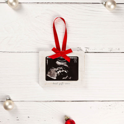Pearhead's "best gift ever" sonogram ornament