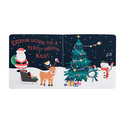 Pearhead's santa & board book set