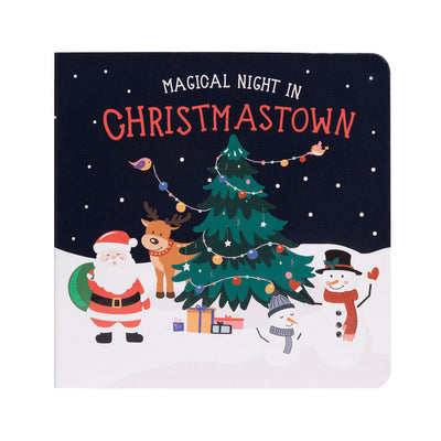 Pearhead's santa & board book set