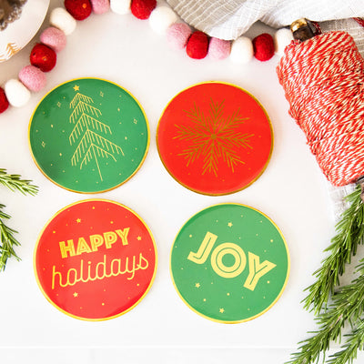 holiday coasters