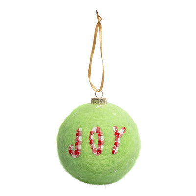joy felt ornament