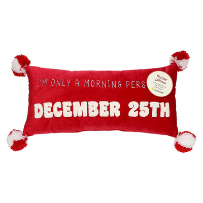 christmas throw pillow