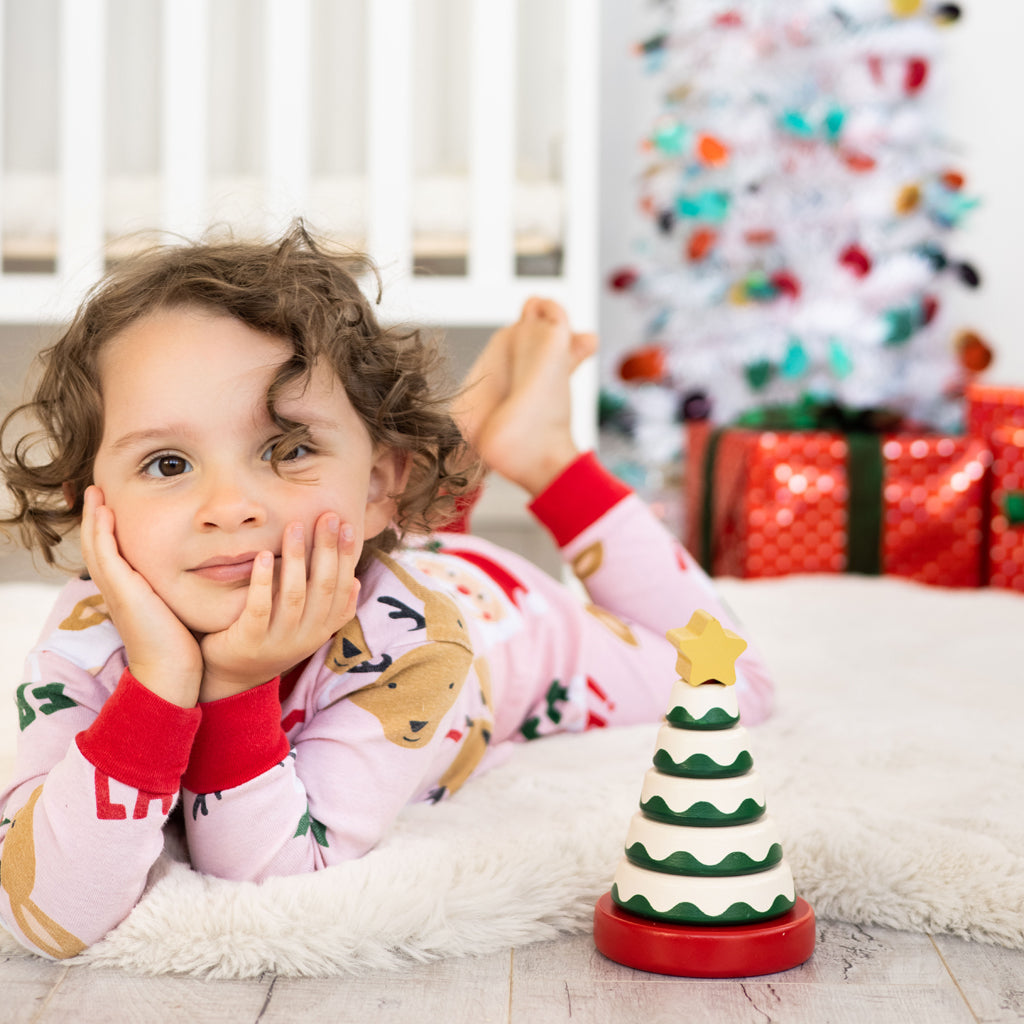 christmas tree stacking toy