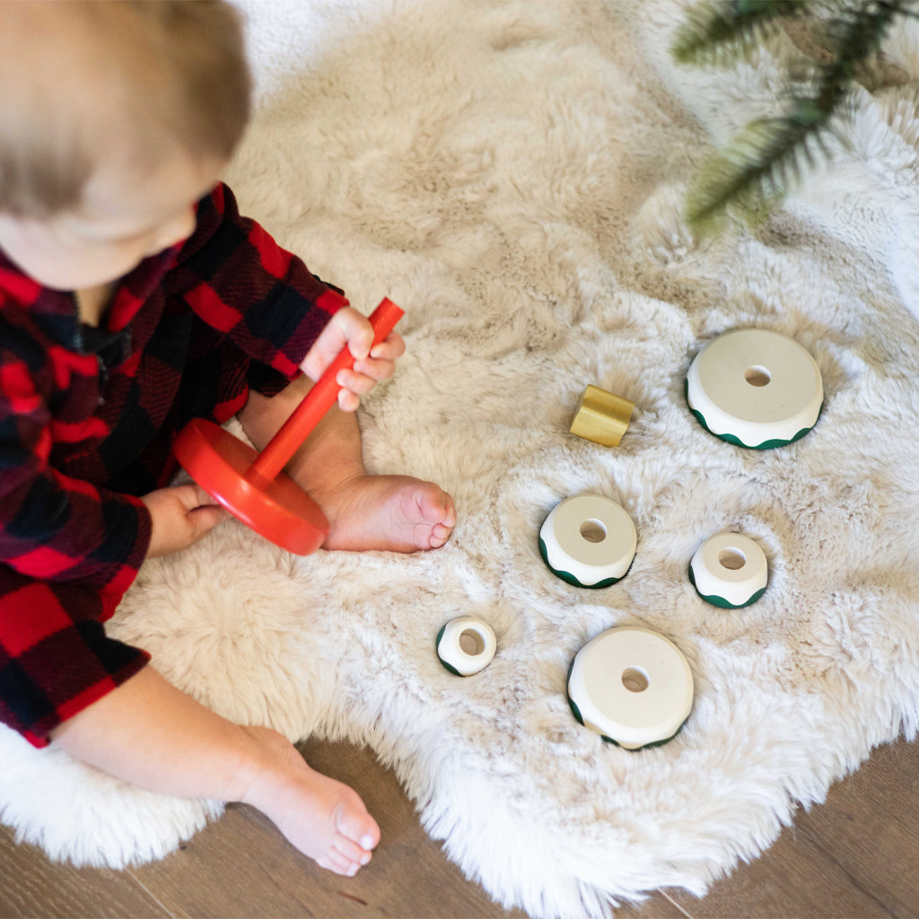 christmas tree stacking toy