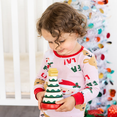 christmas tree stacking toy