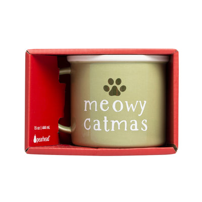 meowy catmas mug