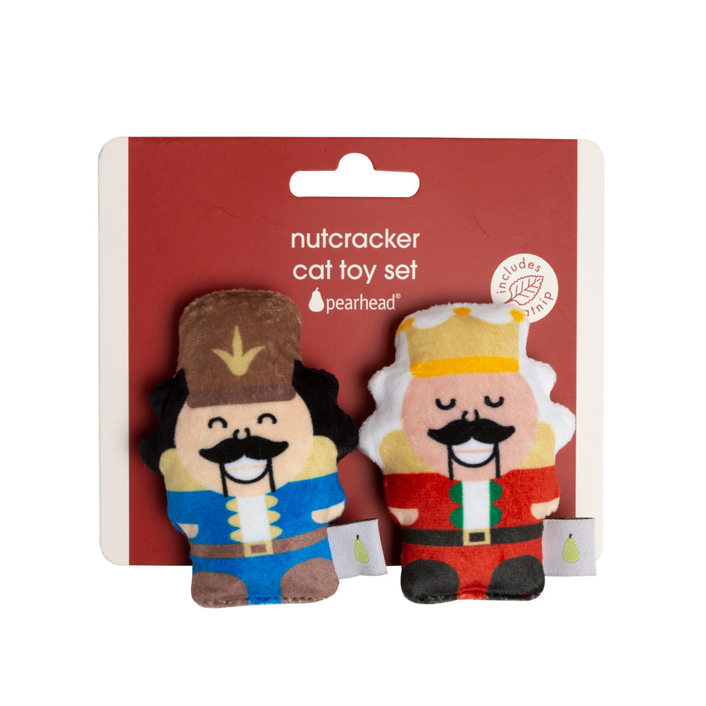 nutcracker cat toy set