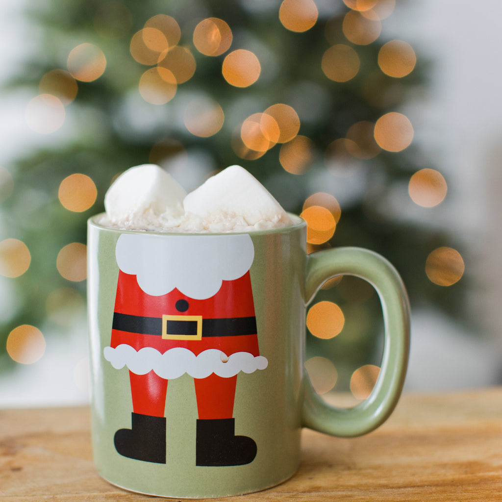 santa & elf mug set