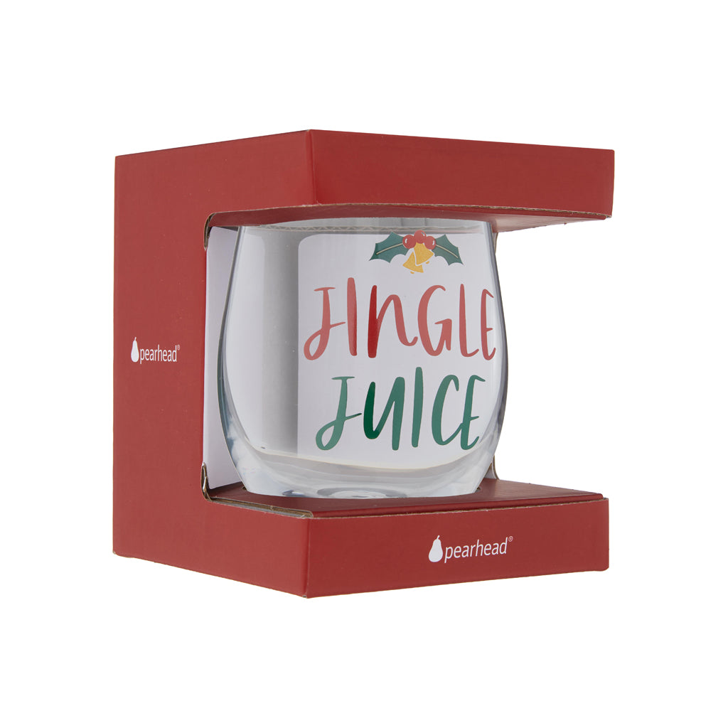 jingle juice wine glass