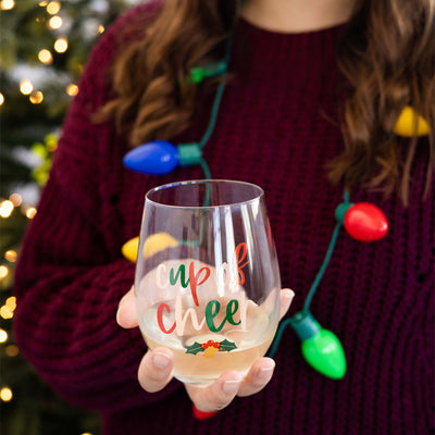 cup of cheer wine glass