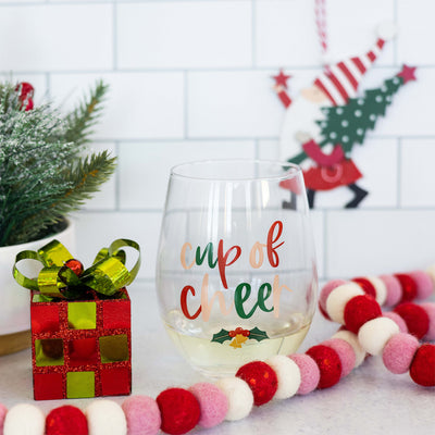 cup of cheer wine glass