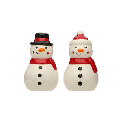 snowmen salt and pepper shakers