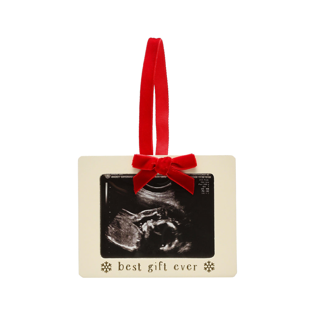 best gift ever sonogram ornament