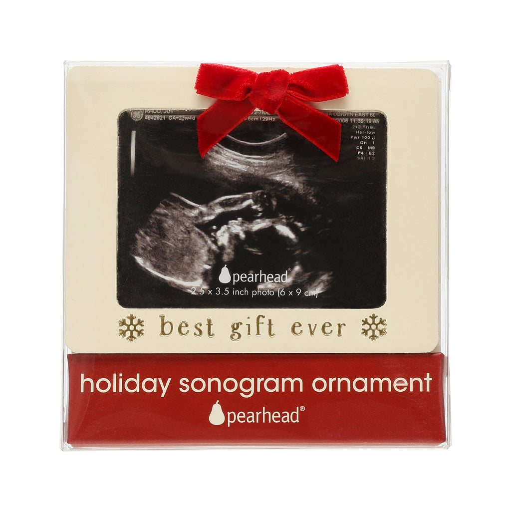 best gift ever sonogram ornament