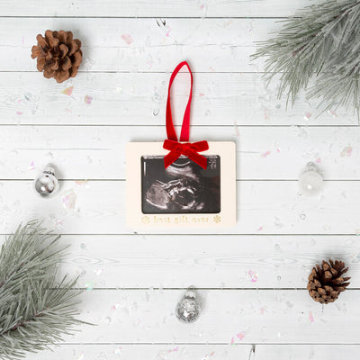 best gift ever sonogram ornament