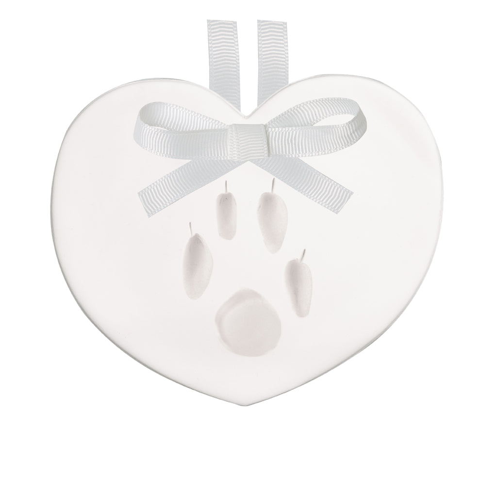 heart pawprints keepsake