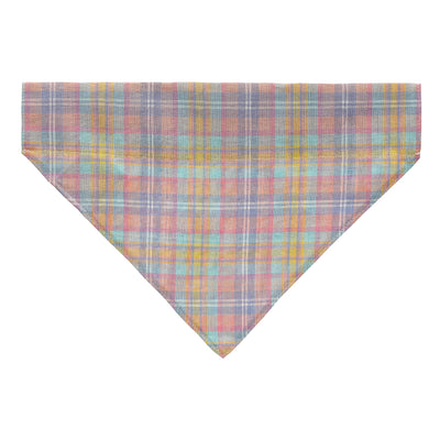 plaid pet bandana (m/l)