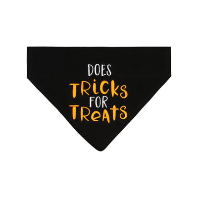 tricks for treats pet bandana (s/m)