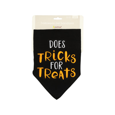 tricks for treats pet bandana (s/m)