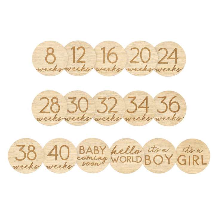 wooden pregnancy photo cards – Pearhead wooden-pregnancy-photo-cards-pearhead