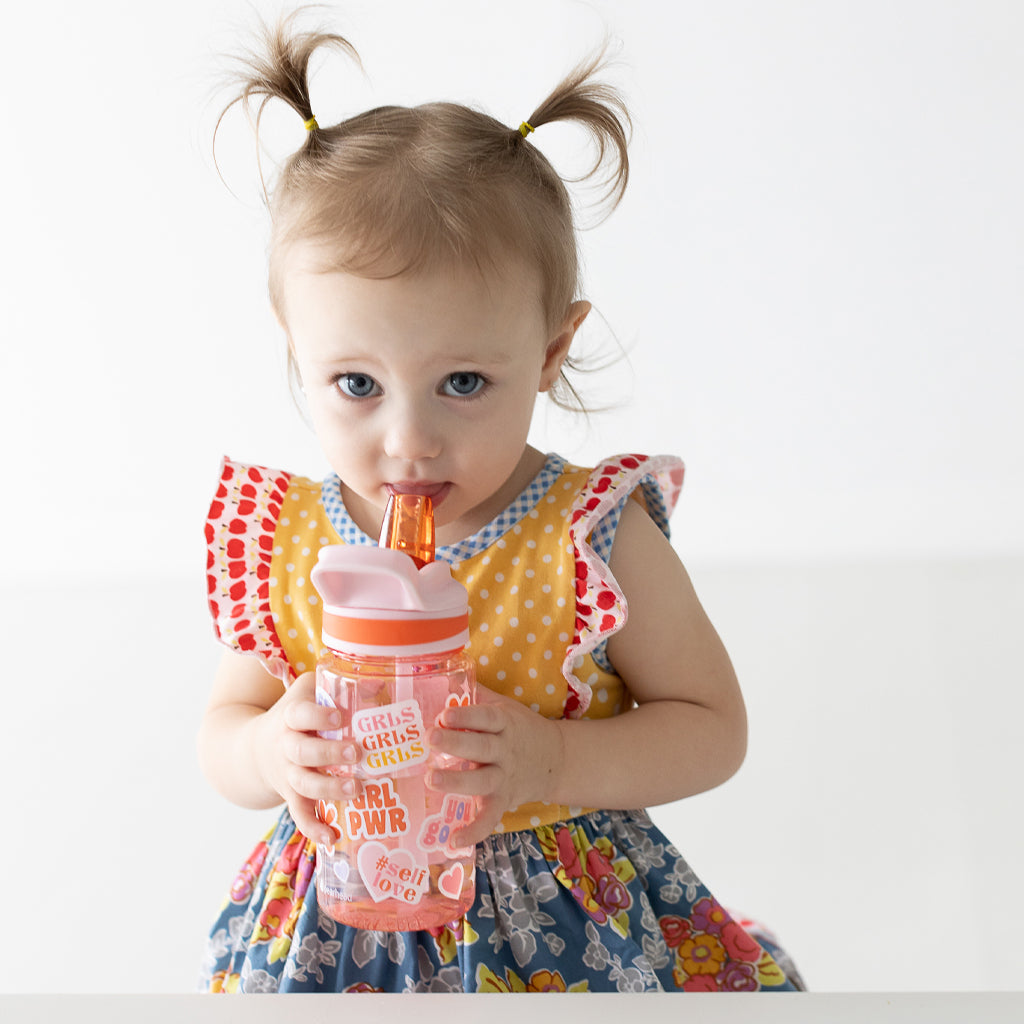 girl power water bottle