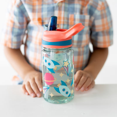 outer space water bottle