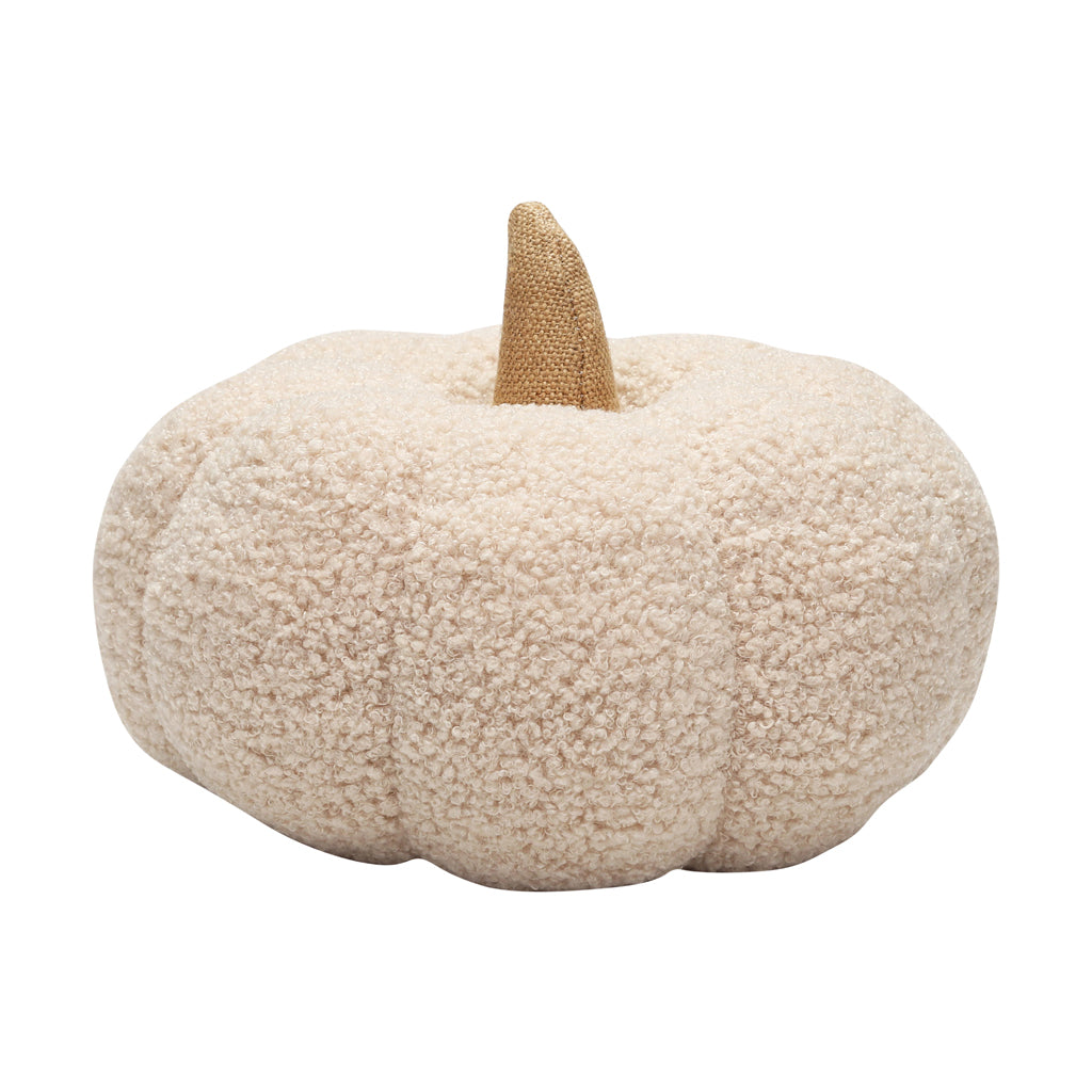 sherpa plush pumpkin