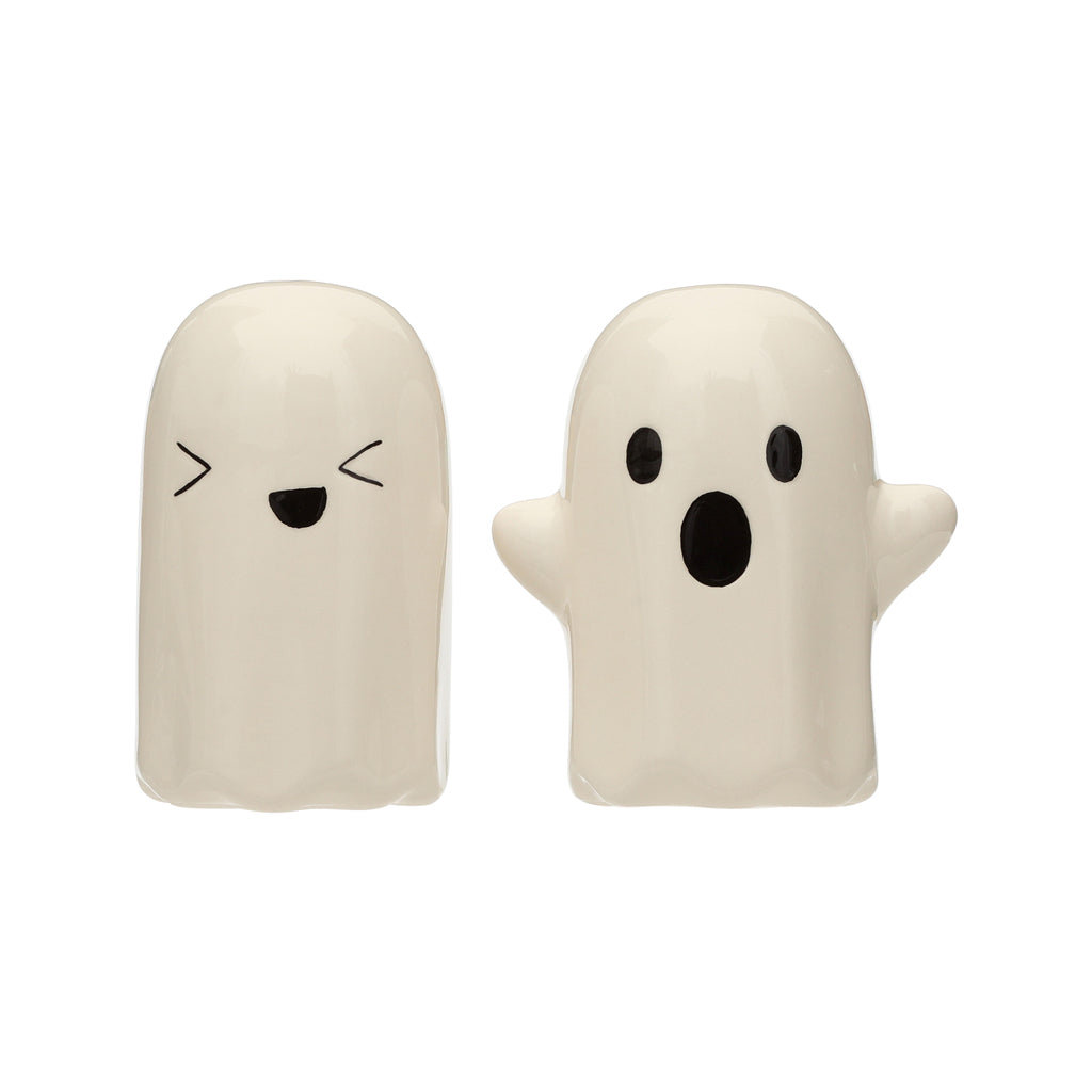 ghost salt and pepper shakers