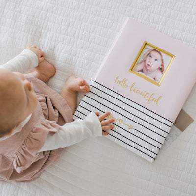 pink baby book