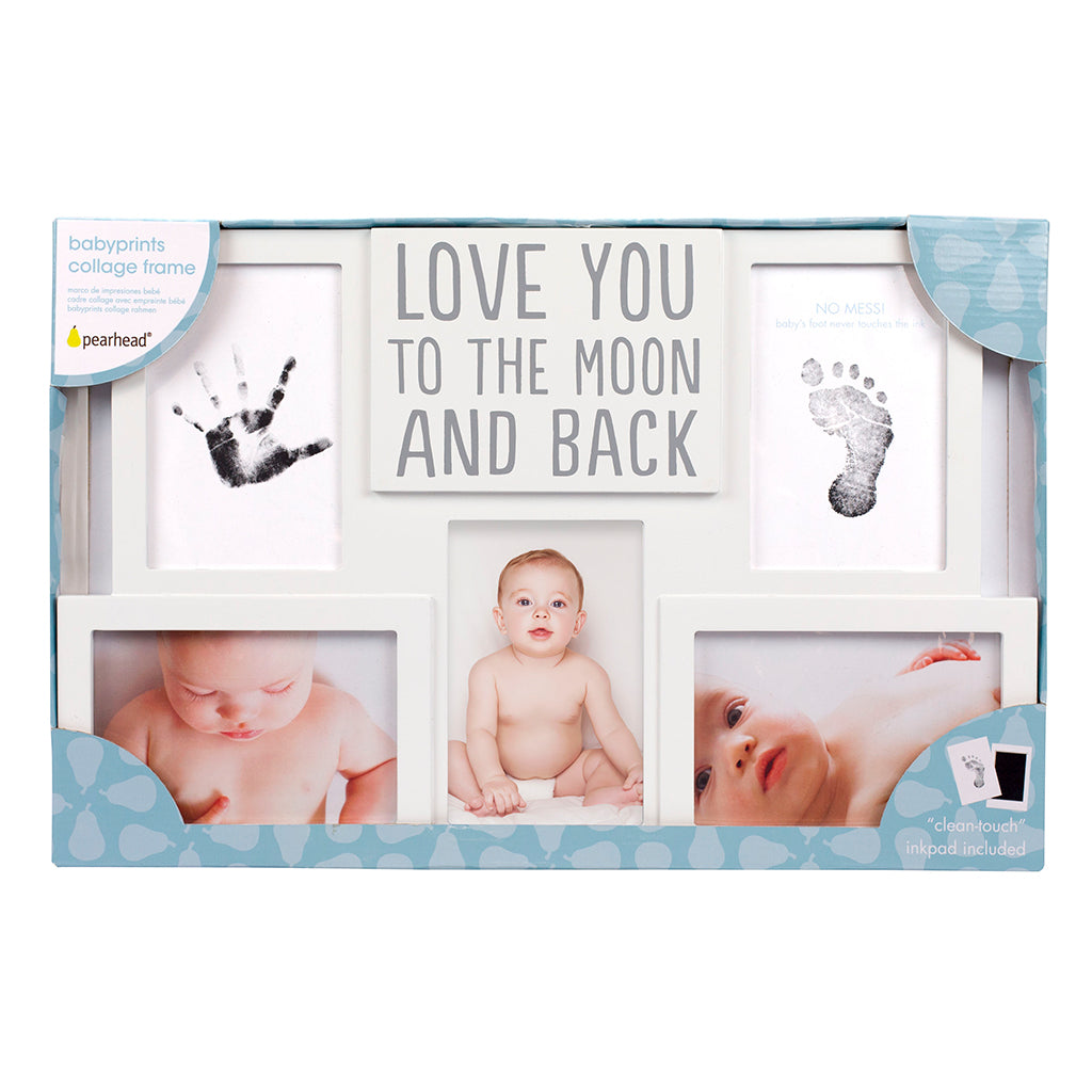 pearhead's babyprints collage frame