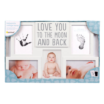 pearhead's babyprints collage frame