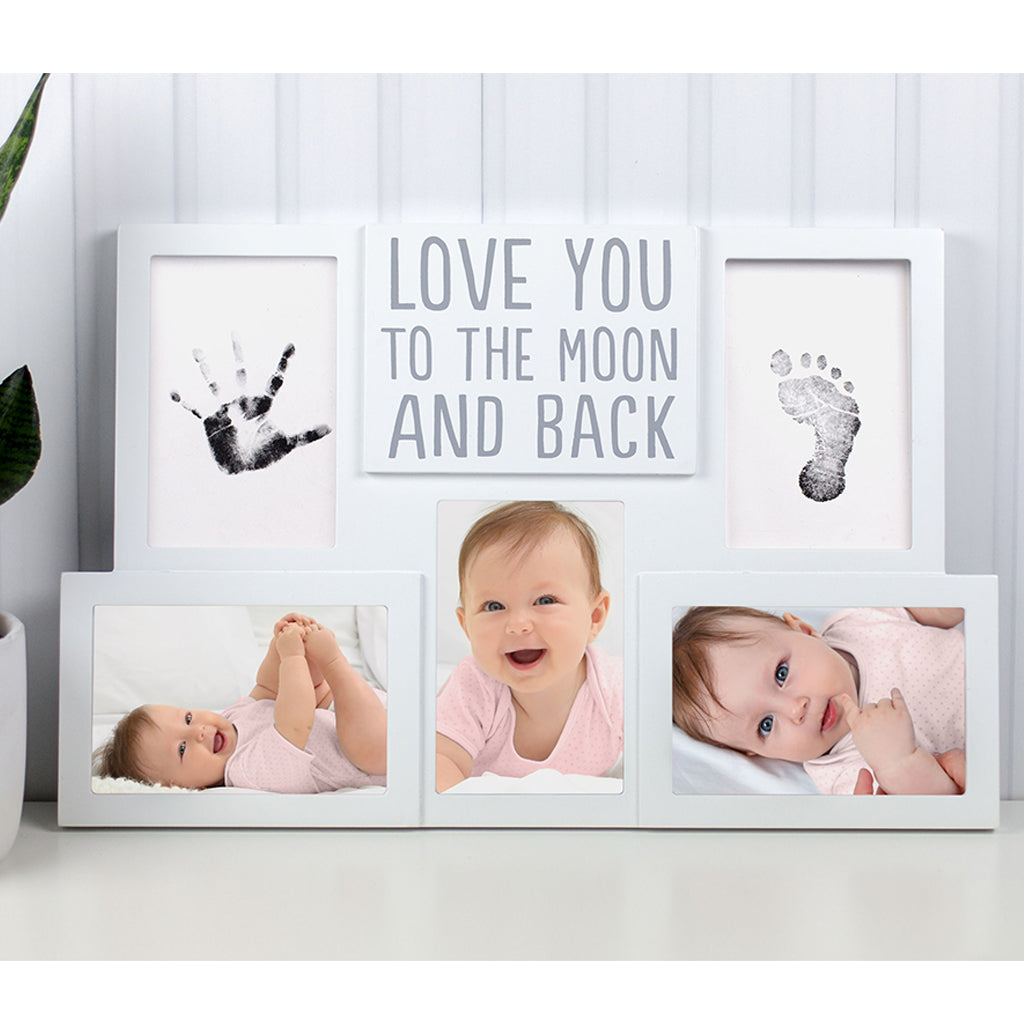 pearhead's babyprints collage frame