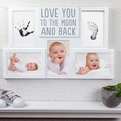 pearhead's babyprints collage frame