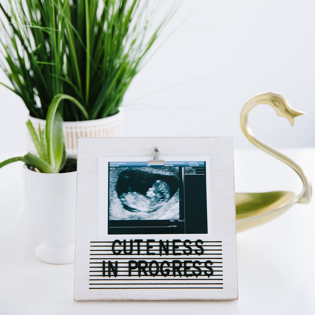 Pearhead's Letterboard Sonogram Frame