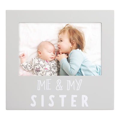 me & my sister sentiment frame – Pearhead