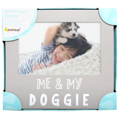 "Me and My Doggie" Sentiment Frame