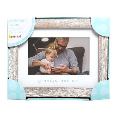 Pearhead's "grandpa and me" sentiment frame
