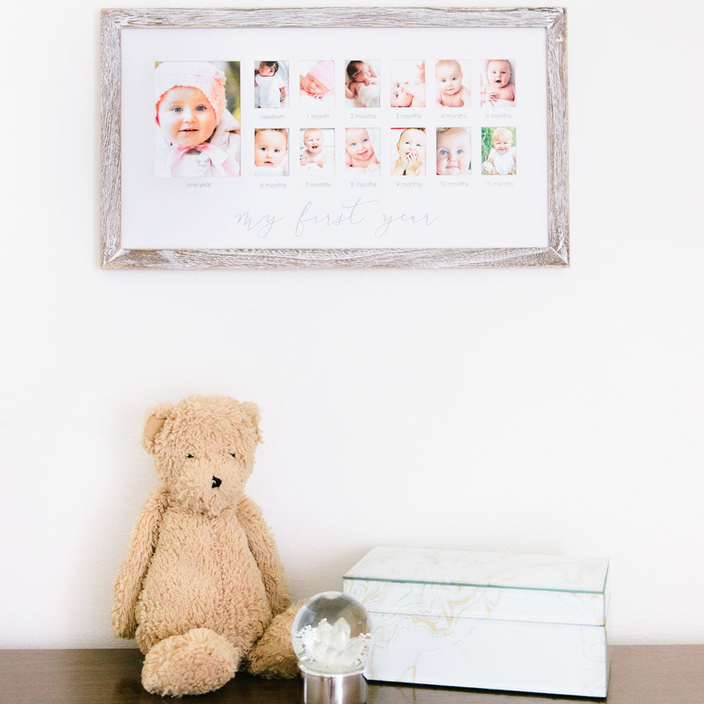 Pearhead's Rustic First Year Frame