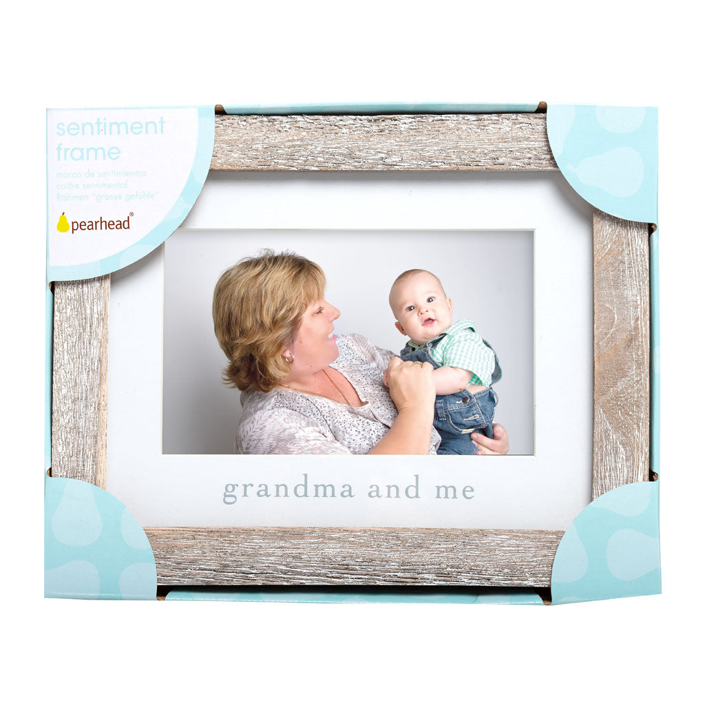 Pearhead's "grandma and me" sentiment frame