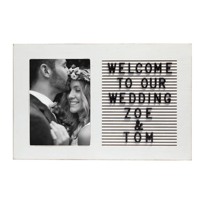 Pearhead's wedding letterboard frame