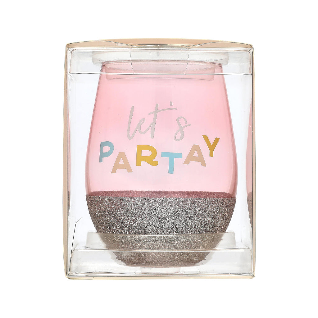 partay wine glass